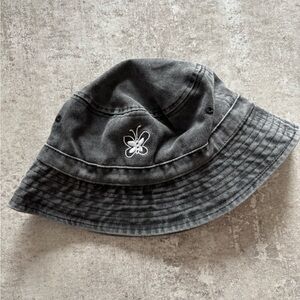 Urban Outfitters Butterfly Embroidered Bucked Hat